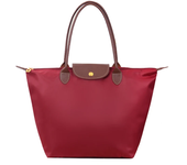 Women's nylon handbag, large capacity shoulder bag, raincoat, VIE, beach, shopping