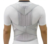 Corrector de postura de barra de aleación, escoliosis, tirantes para espalda, corsé de columna vertebral, soporte para terapia de hombros, cinturón de corrección de postura, espalda ortopédica