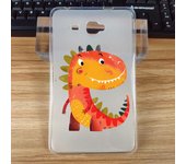 For Samsung Galaxy Tab A 7.0 2016  A 8.0 2017 S2 8.0 Pro 8.4 Cartoon Animals Frog Puppy Cat Transparent Silicone Tablet Case