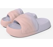 Cambio gradual zapatillas geométricas fondo grueso pisando mierda sensación de fondo suave antideslizante