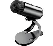 USB Gaming PC Microphone Noise Cancelling Streaming Podcasts,RGB Computer Condenser Desktop Mic for YouTube Video
