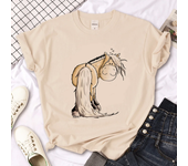 Horse t-shirts women streetwear Japanese t-shirts girl 2000s manga Japanese clothes
