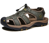 Sandalias De Verano Para Hombre, Zapatos Informales De Cuero Para Hombre, Sandalias Transpirables Para Exteriores Para Hombre, Zapatos De Playa, Zapatillas, Zapatos Romanos De Moda
