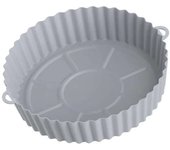 18CM Silicone Air Fryers Oven  Tray Fried Chicken Basket Mat AirFryer Pot Round Replacemen Grill Pan Accessories