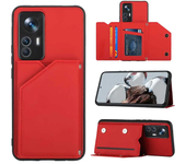 Adecuado Para La Carcasa Del Teléfono Móvil De Soporte De Color Sólido De La Tarjeta Enchufable Xiaomi 12t Redmi K50 Ultra Pro