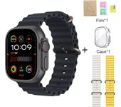 2025 New HK9 Ultra 2 Smartwatch Bluetooth Call Voice Assistant Information Reminder Screen Pointer Compass AMOLED Compatible with Android IOS Smartwatch