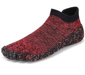Men's and women's anti slip quick drying purple yoga shoes, simple barefoot socks, five finger fitness shoes