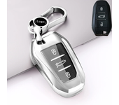 Funda de TPU para llavero de coche, carcasa con 3 botones para Peugeot 308, 408, 508, 2008, 3008, 4008, 5008