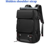 Mochila de Viaje Mujer Impermeable 16 Pulgadas Portátil Negocios con Bolsa Zapato Oculta