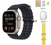 2025 New HK9 Ultra 2 Smartwatch Bluetooth Call Voice Assistant Information Reminder Screen Pointer Compass AMOLED Compatible with Android IOS Smartwatch
