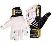 1 Pair Size 5-10 Kids Goalie Gloves Football Training Anti-Slip Rubber Goalkeeper Gloves Finger Protection Major Play Soccer