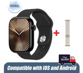 2025 HK10 Pro Max Plus Smart Watches Man Woman 46mm AMOLED AI Robots NFC ChatGPT G-sensor Local Music Bluetooth Call Series 10 Smartwatch