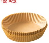 Disposable Air Fryer Paper Liner Oil-proof Water-proof Paper Tray Non-Stick Parchment Baking Mat For Roasting Oven Microwave