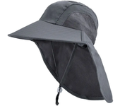Sombreros de cubo de verano para niños, protección UV, sombrero para el sol de playa al aire libre, gorra con solapa, gorra de ala ancha ajustable