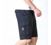 Male Cargo Pants Knee Shorts Classic Summer Shorts Multiple Pockets Large Size Cotton Half Pants Khaki Grey Shorts