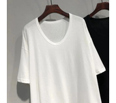 Lightweight and breathable summer T-shirt, round neck large 5xL 150kg