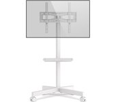 Soporte TV Ruedas para Television de 27 a 60 Pulgadas - Soporte TV Pie Móvil con +5/-2° Inclinación & Altura Ajustable | MAX Vesa 400x400mm 40 KG