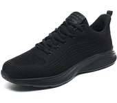 Zapatillas transpirables para correr para hombre, calzado deportivo informal con cordones