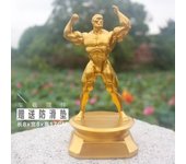 Art Abstract Self FitnessCarve Sculpture Decoration Bodybuilding Figures Muscle Men Resin Statue Fitness Room Craftwork Decor