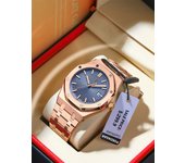 Marca hombre reloj a prueba de agua luminosa moda nuevo reloj de cuarzo