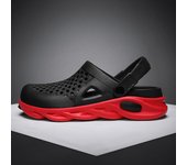 Men's Comfortable Casual Clogs Slip On Shoes | Waterproof Gray Sandals Size US