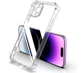 Shockproof Silicone Clear Phone iPhone 13 11 14 Pro Max 12 Mini Lens Protection Back Case for IPhone 15 PRO XS MAX XR X