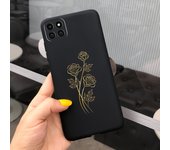 For Samsung A22 Case Flower Gril Silicone Soft Phone Cases For Samsung Galaxy A22 5G A 22 A226B SM-A226B Back Cover Bumper