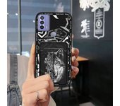 Cartoon Cover Phone Case For TCL 20B/6159K Card sleeve Dirt-resistant protective Cute Back Cover Anti-dust Full wrap TPU