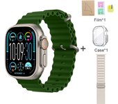 2025 New HK9 Ultra 2 Smartwatch Bluetooth Call Voice Assistant Information Reminder Screen Pointer Compass AMOLED Compatible with Android IOS Smartwatch