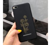 Phone Case For Xiaomi Redmi 4A a4 Candy Silicon Case For Fundas Xiomi Redmi 4A 4 A Soft TPU Cover Bumper Case Bags Flower