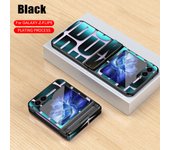 Luxury Fashion Stars High Quality Electroplated Hard PC Back Cover Case for Samsung Galaxy Z Flip 5 4 3