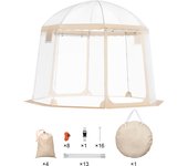 SucceBuy Sports Tent,Instant Pop-Up Tent Shelter Weatherproof Pod, Outdoor Bubble Clear View Tent, Climate Canopy Shelter