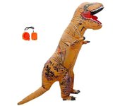 Purim Carnival Adult Dinosaur T Rex Dino Men's and Women's Cosplay Party Tre Halloween Costume