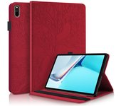 Tablet Cover For Huawei Matepad 11 Case 2021 Tree Embossed Flip Wallet Cover For Funda Huawei Matepad 11 Case DBY-W09 W19 AL00