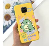 For Xiaomi Redmi Note 9 Pro Case Popular Flower Dinosaur Soft Silicone Bumper Cover For Xiaomi Redmi Note 9S Note 9Pro Max Funda