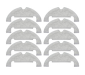Almohadillas de repuesto para mopa, repuestos para aspiradora Xiaomi Dreame Bot D10 Plus RLS3D, 10 unidades