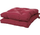 Pack 6 Cojines para Silla, 40x40x5 CM, Efecto Tridimensional, Relleno de 100% Poliéster, Ideal para Comedor, Terraza, Salón y Restaurante, Color Raya Gris, Fabricado en España