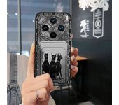 Dirt-resistant Cute Phone Case For VIVO X100 Pro 5G/X100S Pro Fashion Design Durable TPU Card sleeve Shockproof Cover
