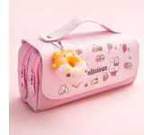3D Kawaii Pencil Case Girls Decompression Pen Pouch Cute Waterproof School Supplies Aesthetic Organizer Box  Korean Stationery