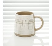 Taza pintada a mano de estilo ins de cerámica nórdica simple, taza de agua personalizada creativa de leche japonesa taza de café de cerámica gruesa