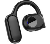 VAORLO Air Conduction Bluetooth 5.3 Headset Wireless Ear-hook Business Headphone Touch Control HiFi Open Ear Earphone