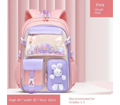 2025 Mochila escolar para niñas de primaria, kawaii, ligera, impermeable, colorida, mochila de viaje, regalos