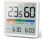 LCD digital thermometer, indoor electronic hygrometer, sensor, household meteorological station