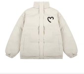 Chaqueta de algodón gruesa de invierno para estudiantes de hombres y mujeres Chaqueta de algodón de pan suelta