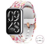 Applicable to Printing  Mi Band Pro MiBand 8 Replacement Silicone Bracelet for Smart Watch Strap Redmi watch 4