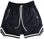 Shorts Deportivos Para Hombre Quick Dry Malla Para Baloncesto Gimnasio Verano Fitness Joggers Pantalones Cortos Transpirables Estilo Casual