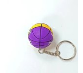 3D basketball model keychain, sports fan souvenir, car decoration collection men's gift keychain