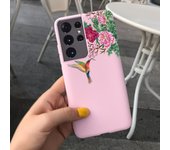 For Samsung S21 Ultra 5G Case Galaxy S21 Ultra With NFC Fashion Soft Liquid Silicone Phone Shell Samsung Galaxy S21 SM-G998B