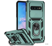 For Samsung Galaxy S10 Plus Galaxy S10 Soporte Magnético Para Vehículos Tapa De Teléfono Móvil Militar Antideslizante