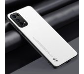 Funda de lujo de cuero PU para Oppo A74 5g Cubierta trasera de silicona mate, protección total contra golpes